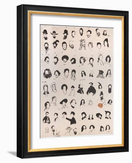 Old Masters, 2014 (Screenprint)-Holly Frean-Framed Giclee Print