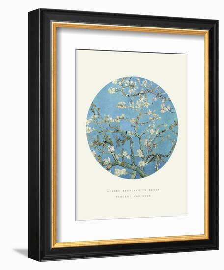 Old Masters, New Circles: Almond Branches in Bloom, San Remy, c.1890-Vincent van Gogh-Framed Premium Giclee Print