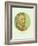 Old Masters, New Circles: Self Portrait-Vincent van Gogh-Framed Giclee Print