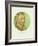 Old Masters, New Circles: Self Portrait-Vincent van Gogh-Framed Giclee Print