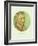 Old Masters, New Circles: Self Portrait-Vincent van Gogh-Framed Giclee Print