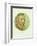 Old Masters, New Circles: Self Portrait-Vincent van Gogh-Framed Premium Giclee Print