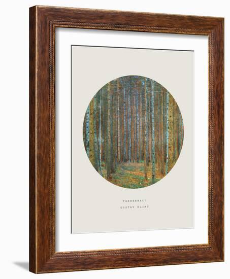 Old Masters, New Circles: Tannenwald (Pine Forest), c.1902-Gustav Klimt-Framed Art Print