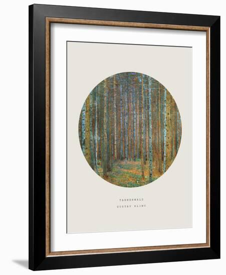 Old Masters, New Circles: Tannenwald (Pine Forest), c.1902-Gustav Klimt-Framed Art Print