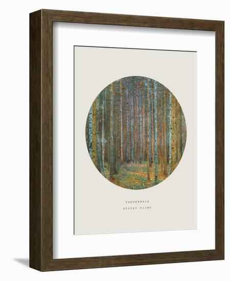 Old Masters, New Circles: Tannenwald (Pine Forest), c.1902-Gustav Klimt-Framed Premium Giclee Print