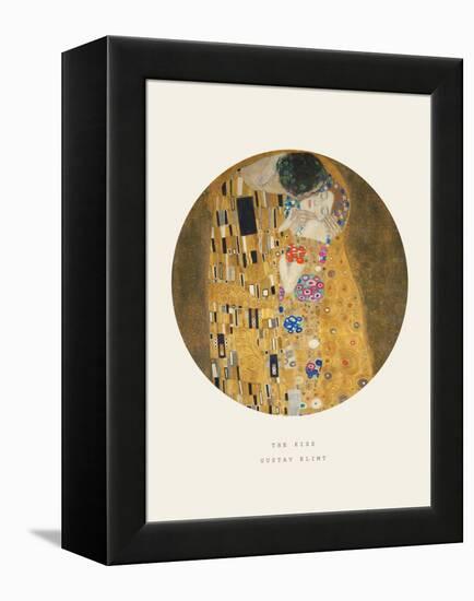 Old Masters, New Circles: The Kiss, c.1907-Gustav Klimt-Framed Stretched Canvas