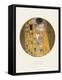 Old Masters, New Circles: The Kiss, c.1907-Gustav Klimt-Framed Stretched Canvas