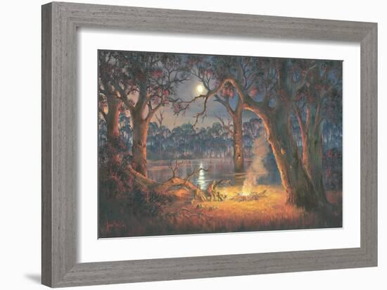 Old Mates 1-John Bradley-Framed Giclee Print