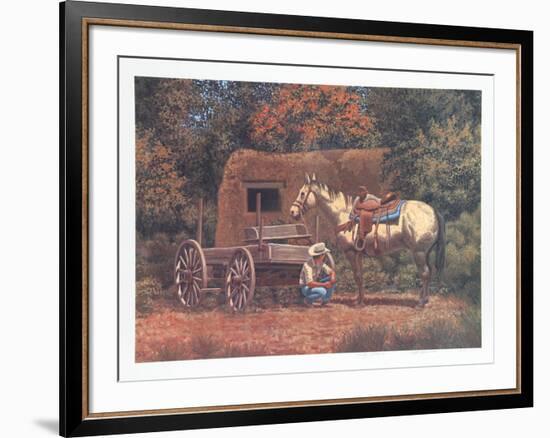 Old Memories-Rocky Rodgers-Framed Collectable Print