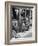 Old Men and Boys Outside a Cafe, Bhaktapur, Kathmandu Valley, Nepal-Don Smith-Framed Photographic Print