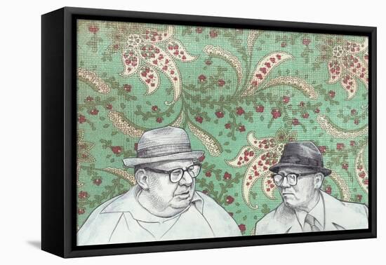 Old Men-Jason Ratliff-Framed Premier Image Canvas