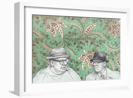 Old Men-Jason Ratliff-Framed Giclee Print