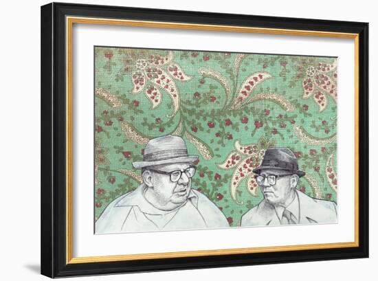 Old Men-Jason Ratliff-Framed Giclee Print