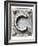 Old Metal Alphabet Letter C-donatas1205-Framed Art Print