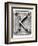 Old Metal Alphabet Letter K-donatas1205-Framed Art Print