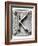 Old Metal Alphabet Letter K-donatas1205-Framed Art Print