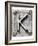 Old Metal Alphabet Letter K-donatas1205-Framed Art Print