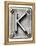 Old Metal Alphabet Letter K-donatas1205-Framed Stretched Canvas