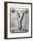 Old Metal Alphabet Letter Y-donatas1205-Framed Premium Giclee Print