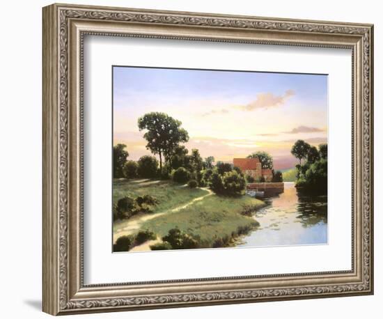 Old Mill Bluestone-Max Hayslette-Framed Giclee Print