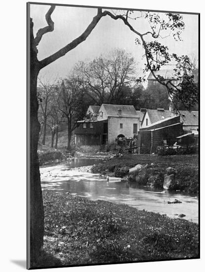 Old Mill, Milngavie, East Dunbartonshire, Scotland, 1924-1926-Valentine & Sons-Mounted Giclee Print