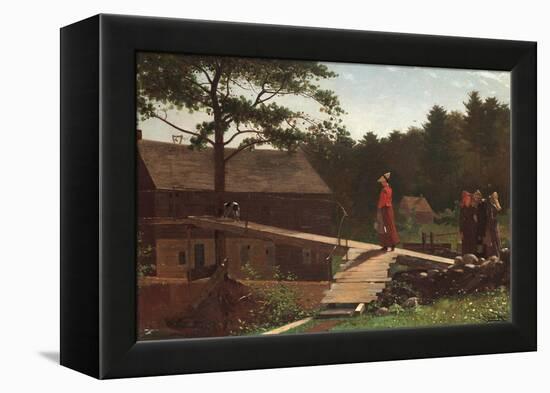 Old Mill (The Morning Bell), 1871-Winslow Homer-Framed Premier Image Canvas