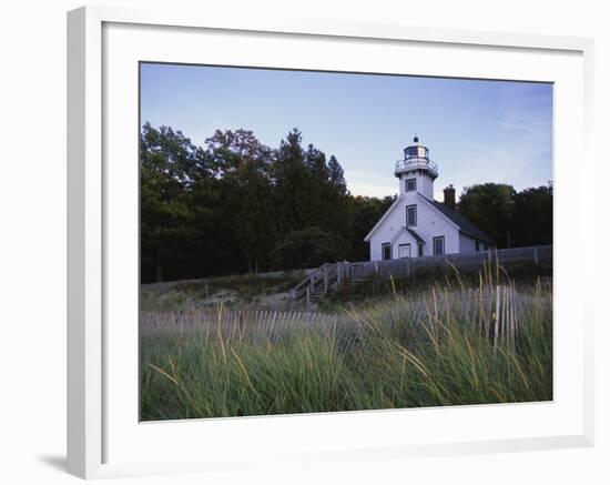 Old Mission Lighthouse, Michigan, USA-Michael Snell-Framed Photographic Print