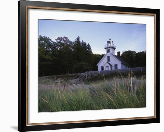 Old Mission Lighthouse, Michigan, USA-Michael Snell-Framed Photographic Print