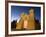 Old Mission of St. Francis De Assisi, Built About 1710, Illuminated in the Late Evening, Ranchos De-Richard Maschmeyer-Framed Photographic Print