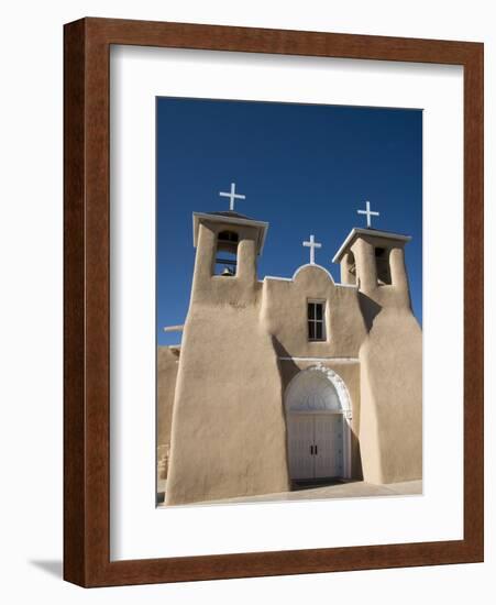 Old Mission of St. Francis De Assisi, Ranchos De Taos, New Mexico, United States of America, North-Richard Maschmeyer-Framed Photographic Print