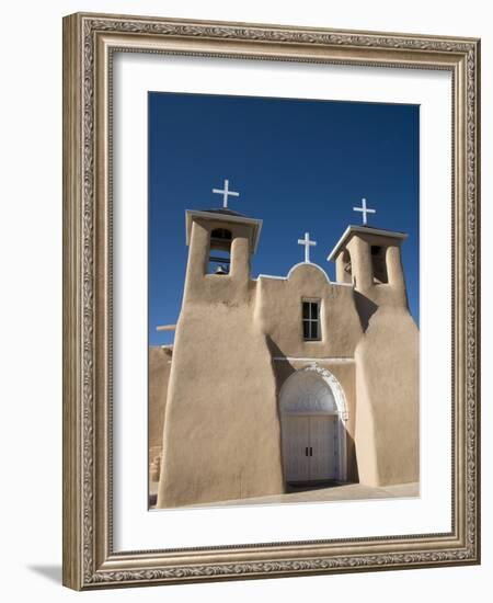 Old Mission of St. Francis De Assisi, Ranchos De Taos, New Mexico, United States of America, North-Richard Maschmeyer-Framed Photographic Print