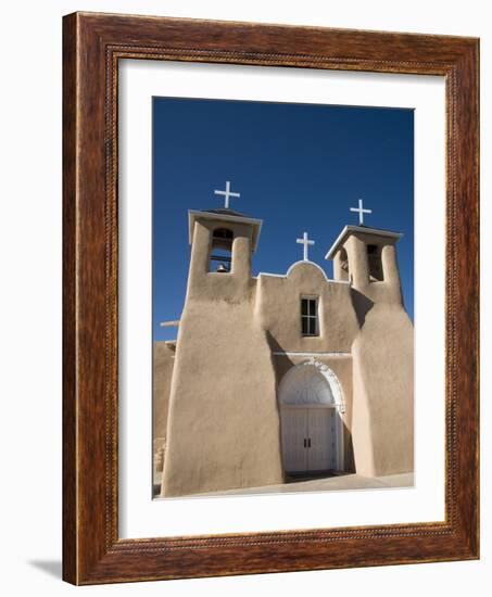 Old Mission of St. Francis De Assisi, Ranchos De Taos, New Mexico, United States of America, North-Richard Maschmeyer-Framed Photographic Print