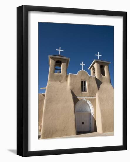 Old Mission of St. Francis De Assisi, Ranchos De Taos, New Mexico, United States of America, North-Richard Maschmeyer-Framed Photographic Print