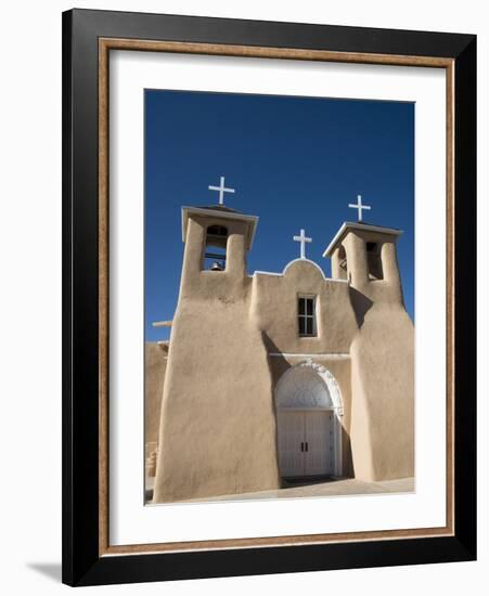 Old Mission of St. Francis De Assisi, Ranchos De Taos, New Mexico, United States of America, North-Richard Maschmeyer-Framed Photographic Print