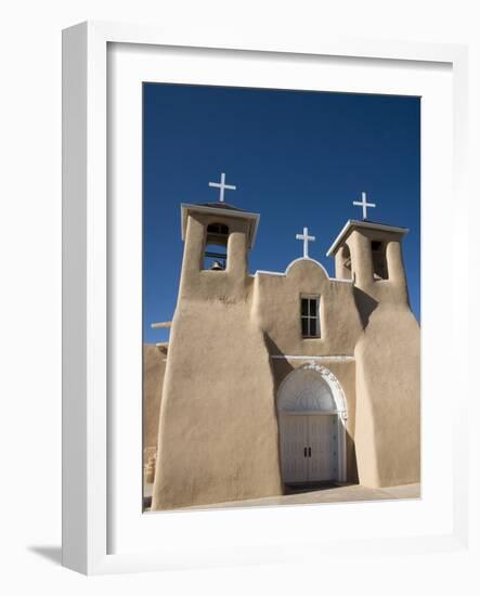 Old Mission of St. Francis De Assisi, Ranchos De Taos, New Mexico, United States of America, North-Richard Maschmeyer-Framed Photographic Print