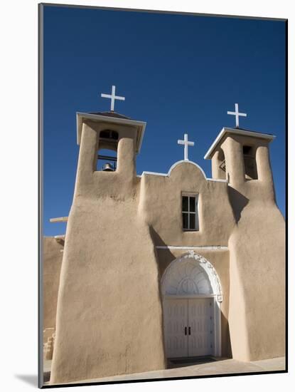 Old Mission of St. Francis De Assisi, Ranchos De Taos, New Mexico, United States of America, North-Richard Maschmeyer-Mounted Photographic Print