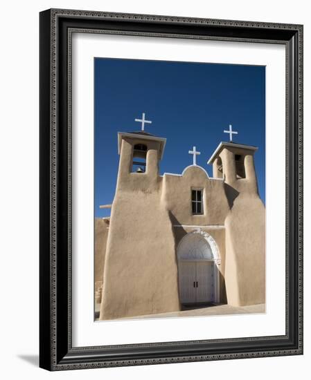 Old Mission of St. Francis De Assisi, Ranchos De Taos, New Mexico, United States of America, North-Richard Maschmeyer-Framed Photographic Print