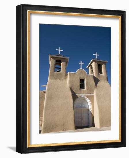 Old Mission of St. Francis De Assisi, Ranchos De Taos, New Mexico, United States of America, North-Richard Maschmeyer-Framed Photographic Print