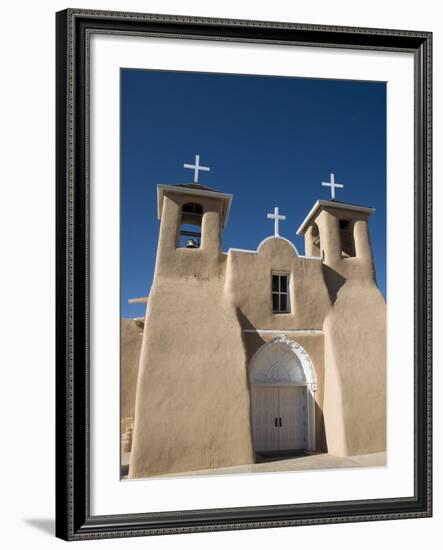 Old Mission of St. Francis De Assisi, Ranchos De Taos, New Mexico, United States of America, North-Richard Maschmeyer-Framed Photographic Print