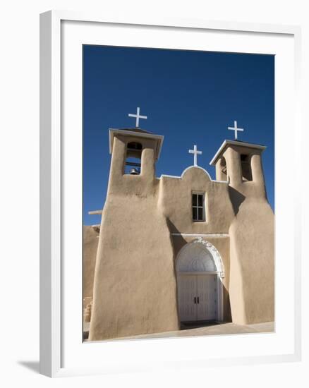 Old Mission of St. Francis De Assisi, Ranchos De Taos, New Mexico, United States of America, North-Richard Maschmeyer-Framed Photographic Print