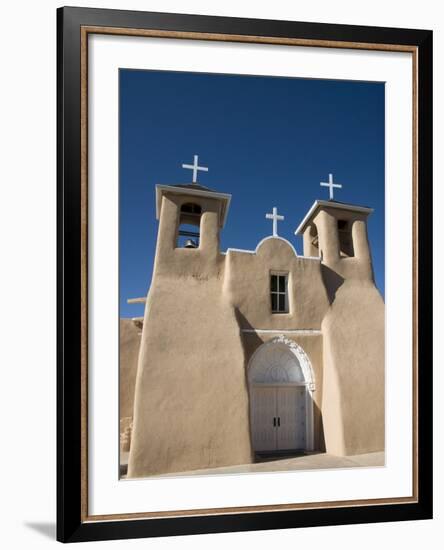 Old Mission of St. Francis De Assisi, Ranchos De Taos, New Mexico, United States of America, North-Richard Maschmeyer-Framed Photographic Print