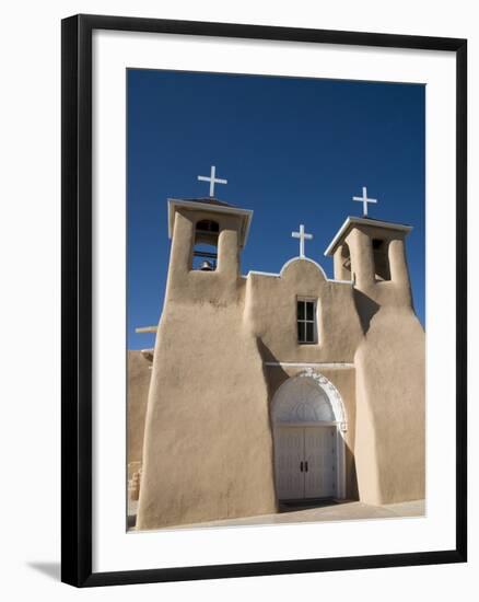 Old Mission of St. Francis De Assisi, Ranchos De Taos, New Mexico, United States of America, North-Richard Maschmeyer-Framed Photographic Print