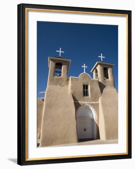 Old Mission of St. Francis De Assisi, Ranchos De Taos, New Mexico, United States of America, North-Richard Maschmeyer-Framed Photographic Print