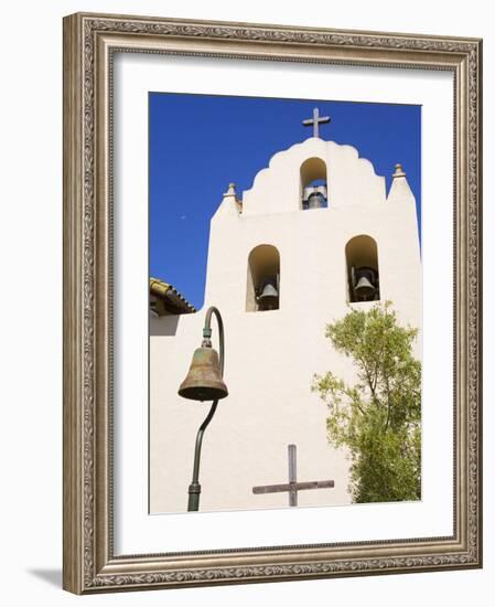 Old Mission Santa Ines, Solvang, Santa Barbara County, Central California-Richard Cummins-Framed Photographic Print