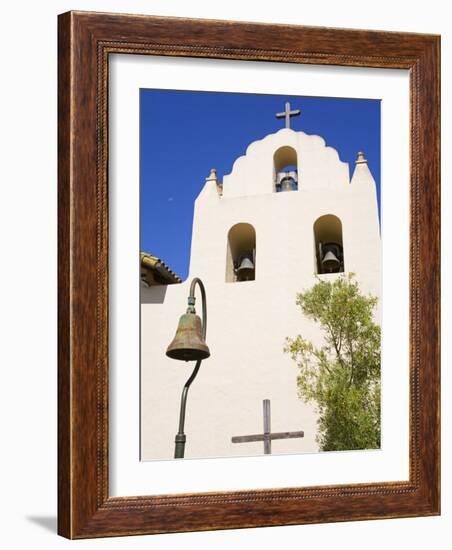 Old Mission Santa Ines, Solvang, Santa Barbara County, Central California-Richard Cummins-Framed Photographic Print