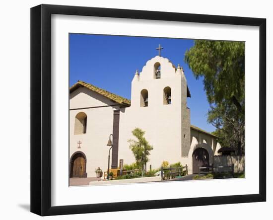 Old Mission Santa Ines, Solvang, Santa Barbara County, Central California-Richard Cummins-Framed Photographic Print