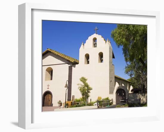 Old Mission Santa Ines, Solvang, Santa Barbara County, Central California-Richard Cummins-Framed Photographic Print