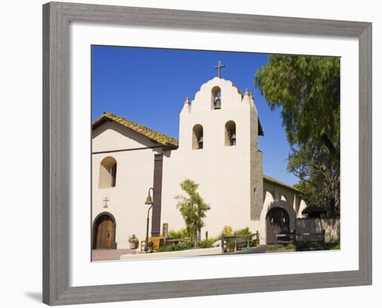 Old Mission Santa Ines, Solvang, Santa Barbara County, Central California-Richard Cummins-Framed Photographic Print