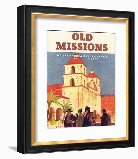 Old Missions-null-Framed Art Print