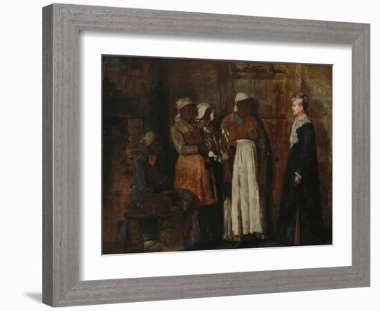 Old Mistress, 1876-Winslow Homer-Framed Giclee Print